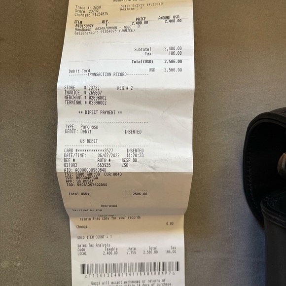 *BRAND NEW* 2022 Black Gucci Marmont chain handbag - Picture 6 of 6